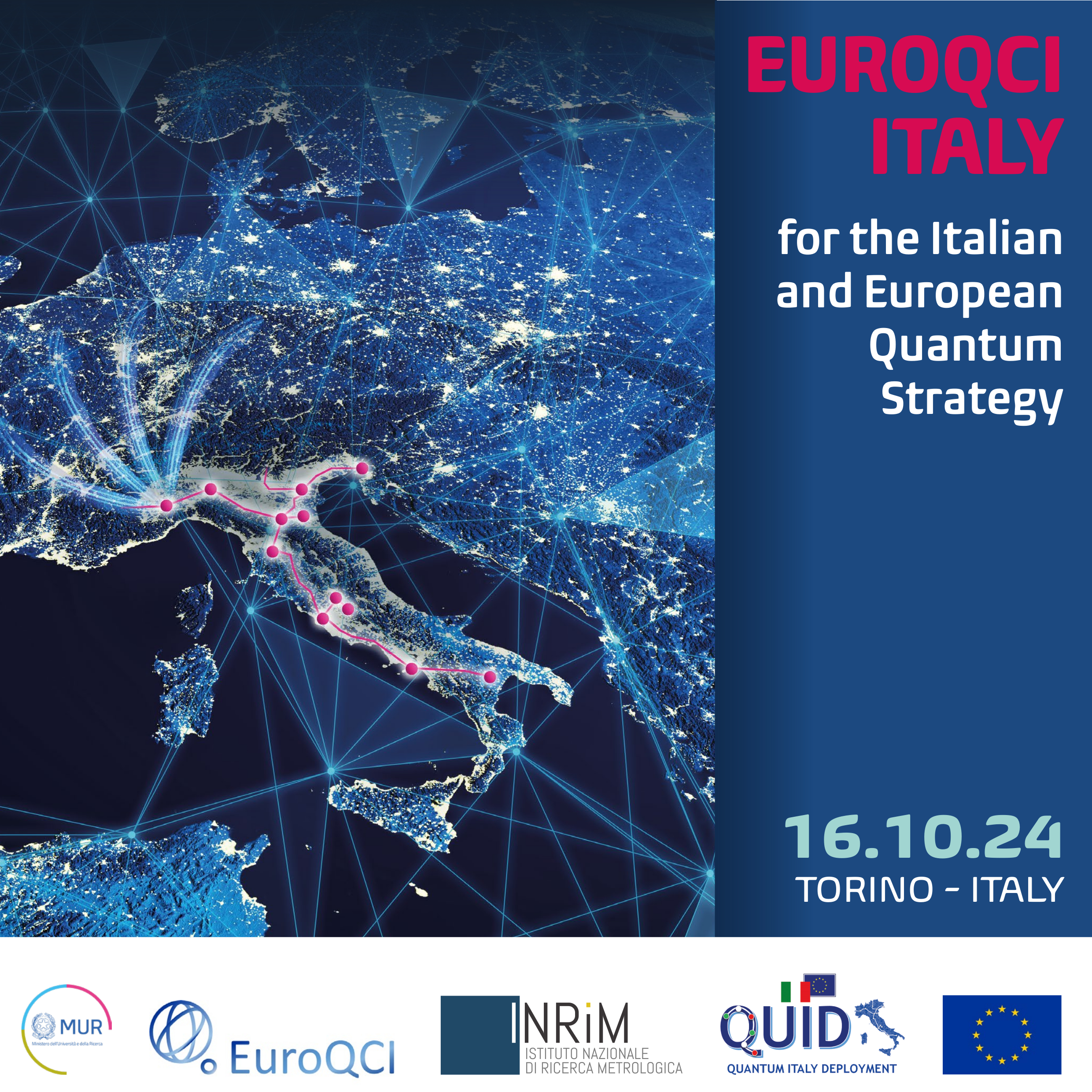 EuroQCI Italy – for the Italian and European Quantum Strategy